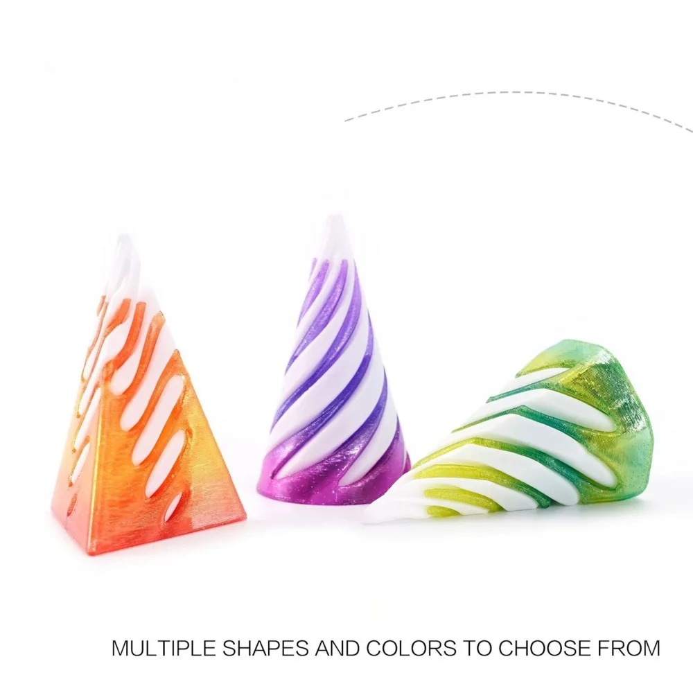 3D Printing Article - 3D Printed Helix Screw Rotating Toys
