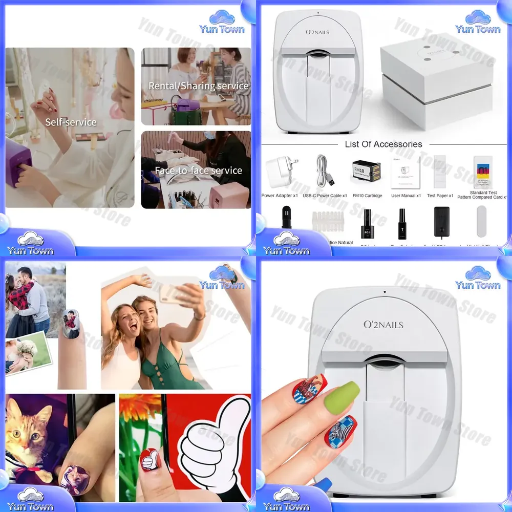 3D Printing Design Software - Portable Nail Printer for WIFI Automatic