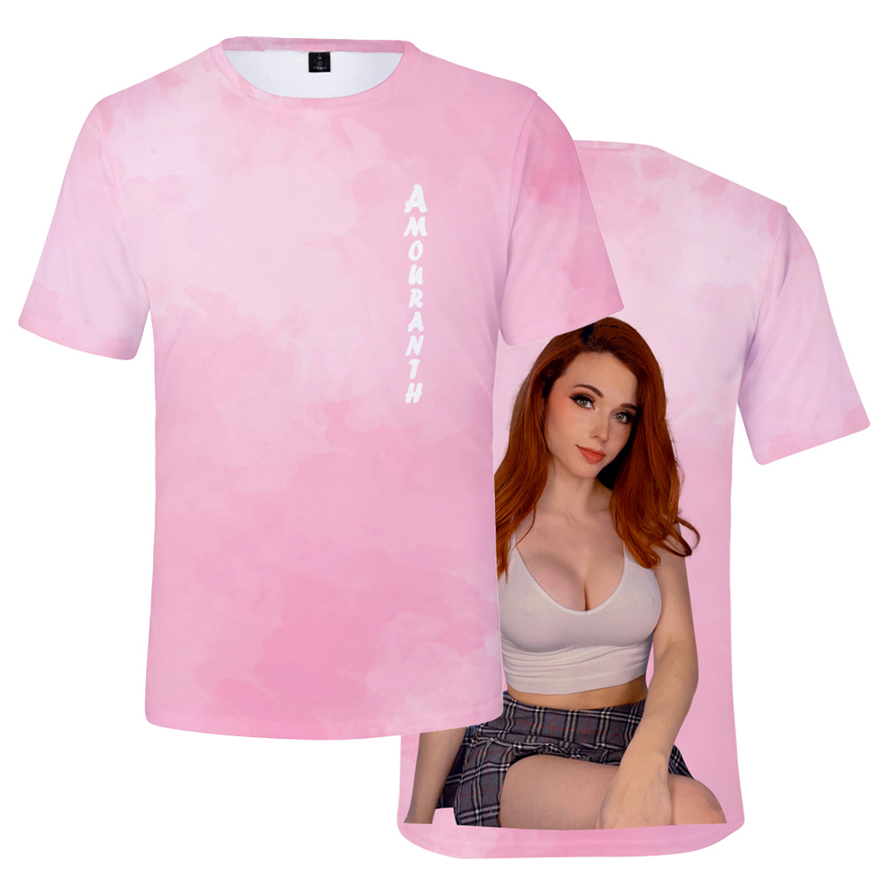 3D Printing Youtubers - Amouranth Tshirt Unisex Crewneck Short Sleeve