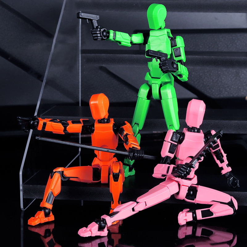 3D Printing Titanium - Titan Dummy 13 Action Figures 3D