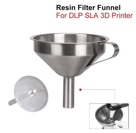 3D Printer Resin Filter Funnel - 3D Printing Elegoo review and price