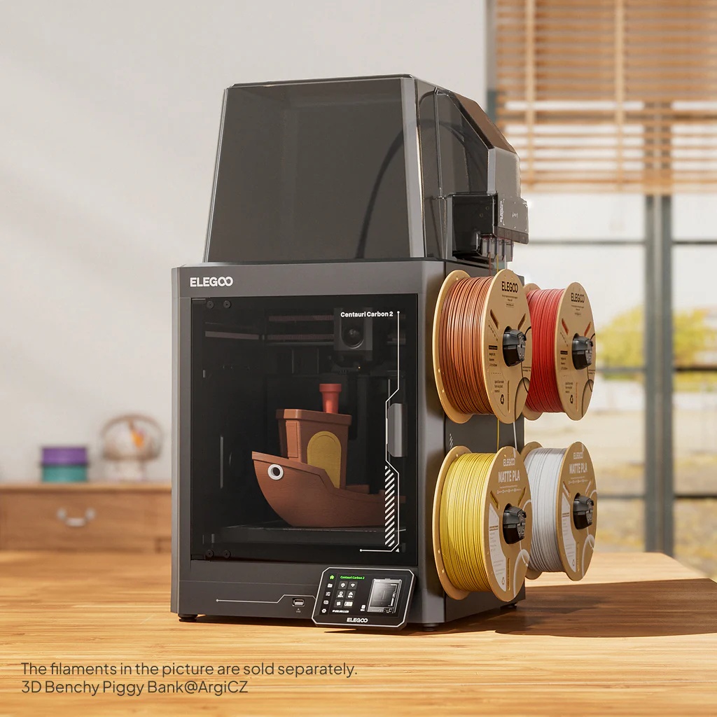 ELEGOO Centauri Carbon 2 Combo - 3D Printing Elegoo review and price
