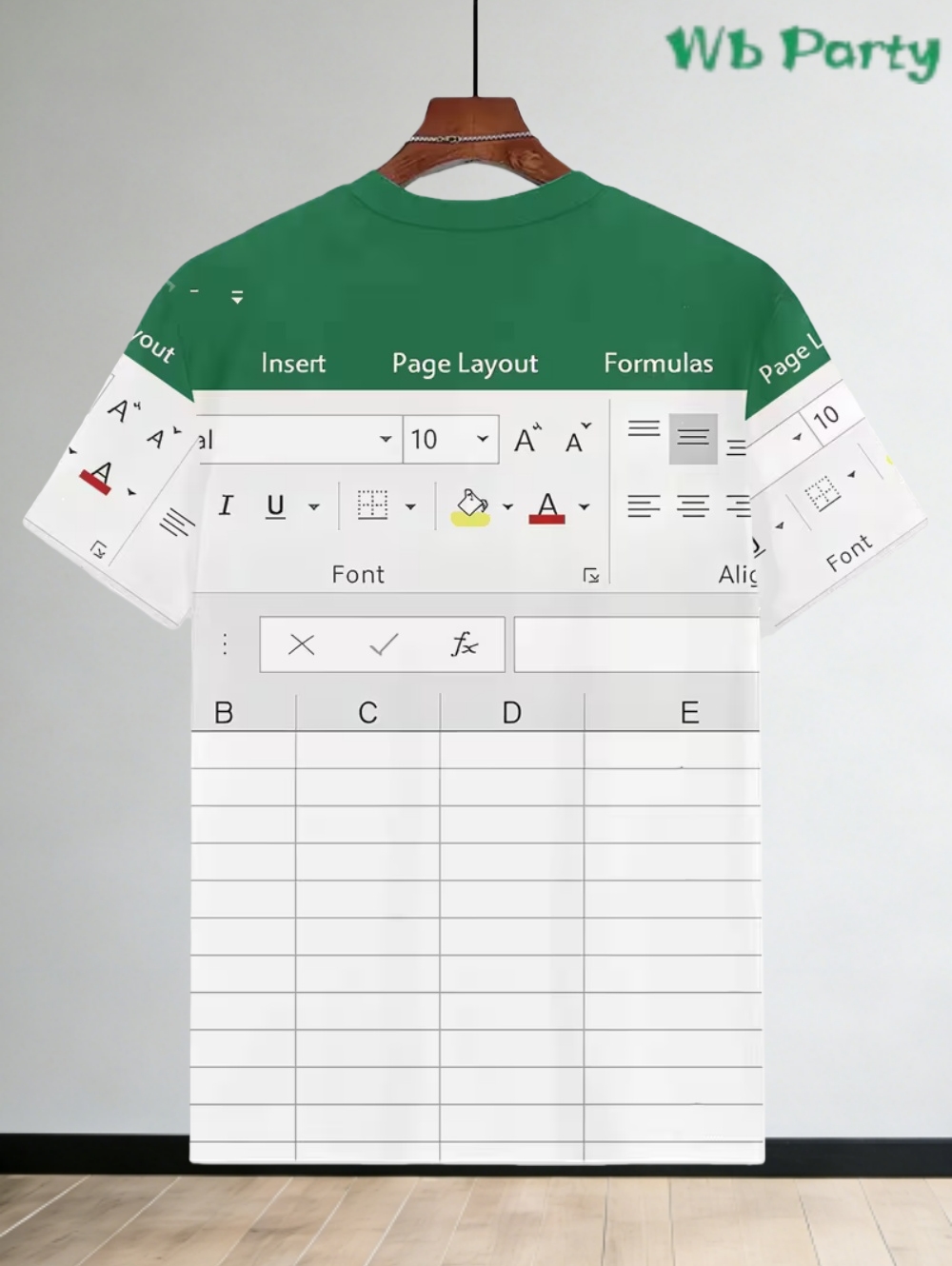 Casual Excel Tshirt for Men 3D - 3D Printing Design Software review and price