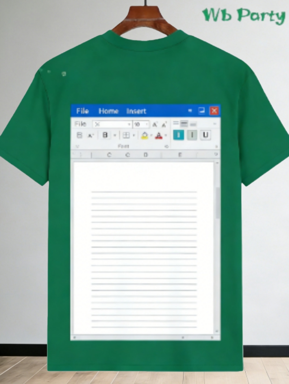 Casual Excel Tshirt for Men 3D - 3D Printing Design Software review and price