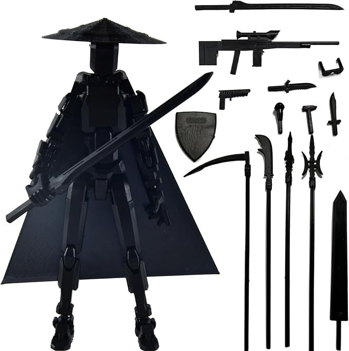 NEW 3D Articulated Figures Act - 3D Printing Titanium review and price