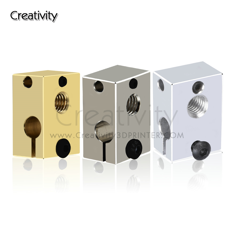 V6 PT100 Heater Block Plated C - 3D Printing Titanium review and price