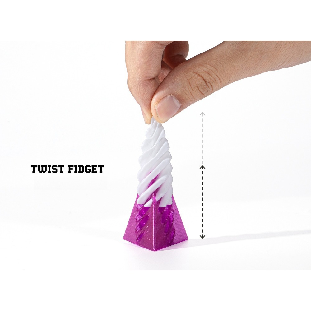 3D Printed Helix Screw Rotatin - 3D Printing Article review and price
