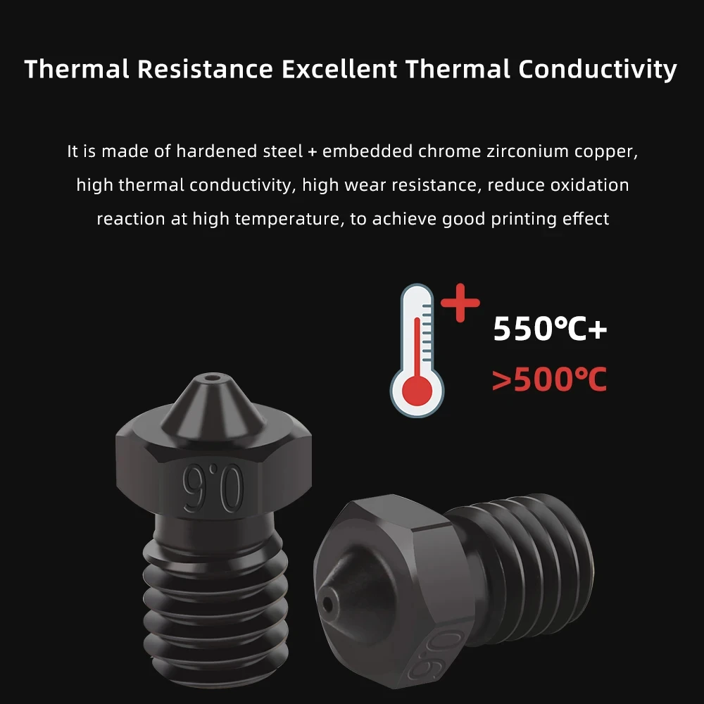 E3D Nozzle 0.2/0.4/0.6/0.8mm H - 3D Printing Titanium review and price