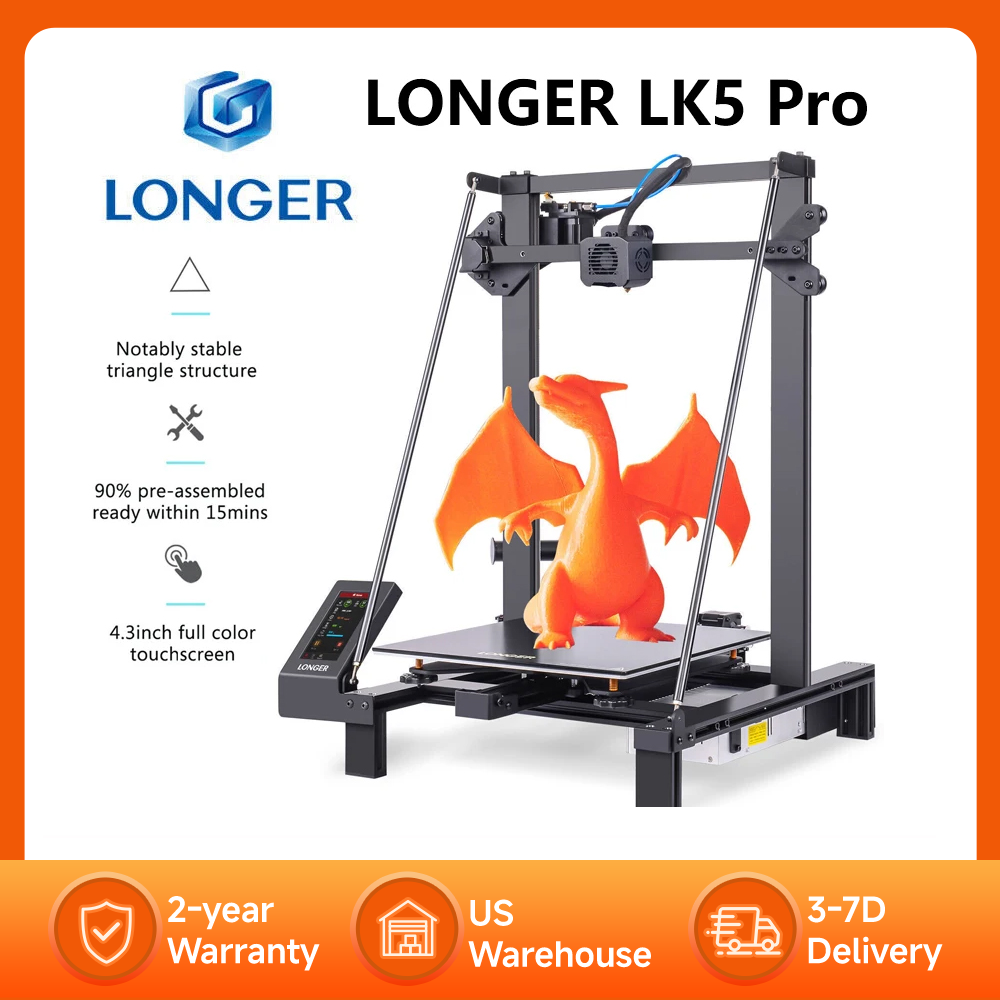 LONGER LK5 Pro 3D Printer 90%  - 3D Printing Design Software review and price