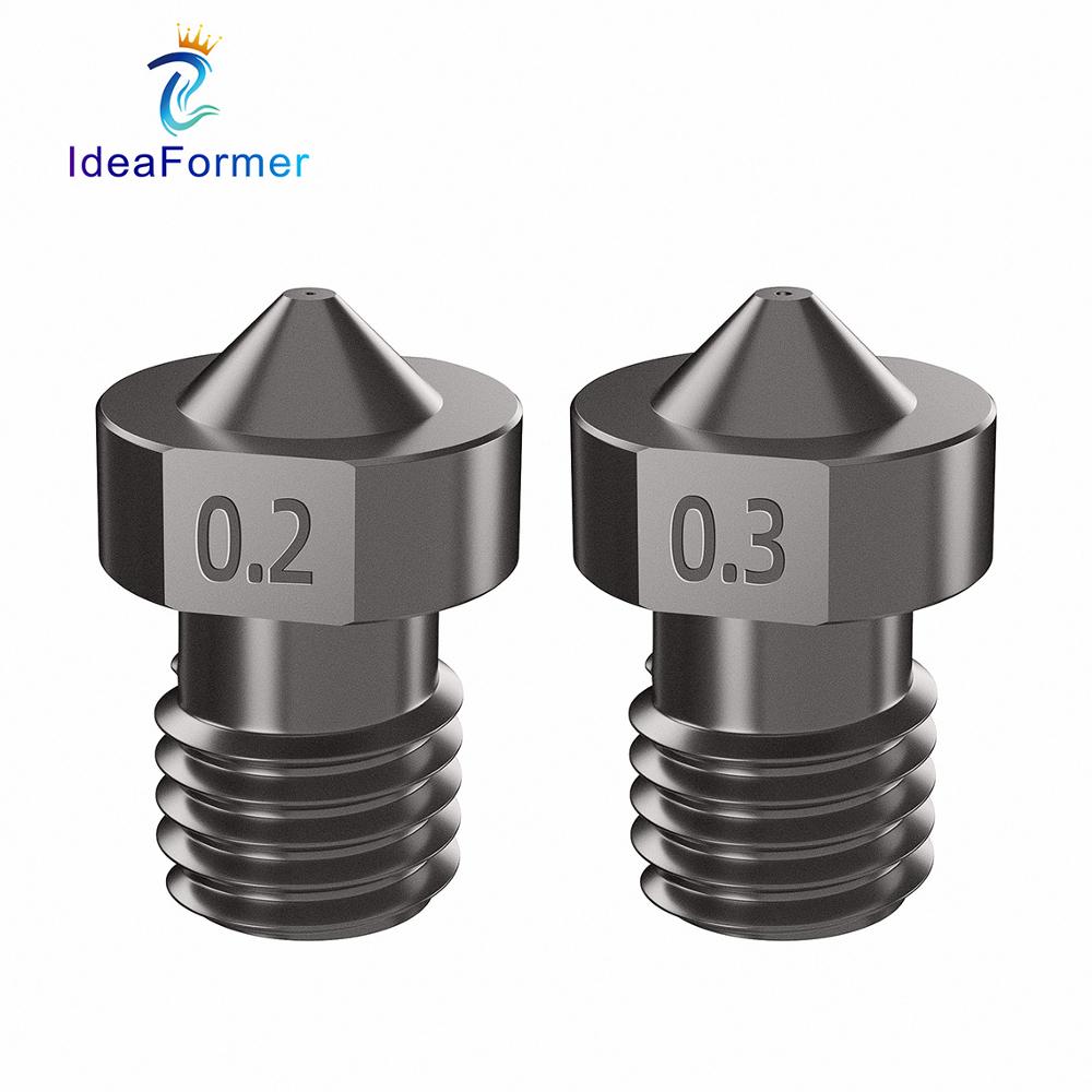 V6 Nozzle Hardened Steel 0.2/0 - 3D Printing Titanium review and price