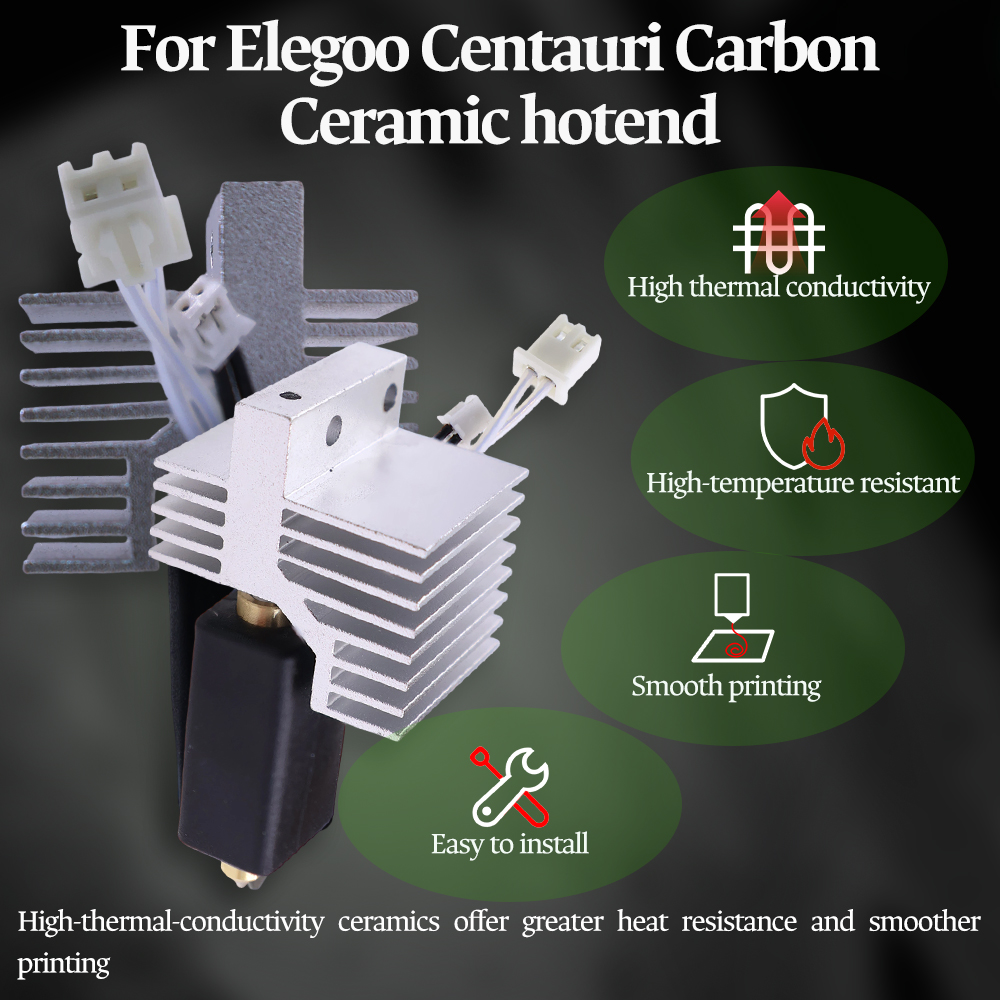 Upgrade Ceramic Hotend for Ele - 3D Printing Elegoo review and price