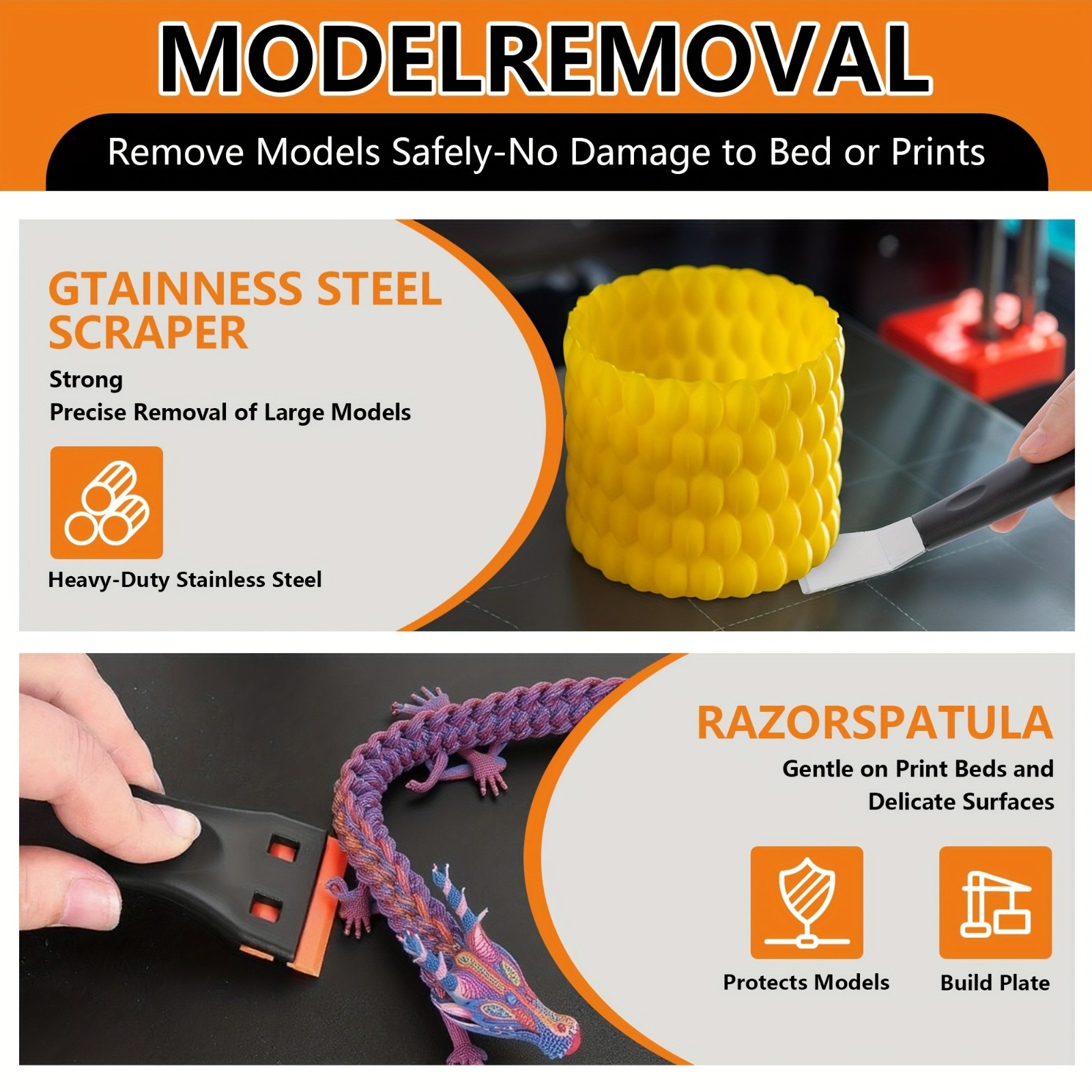 3D Printer Tools Kit, 33pcs 3D - 3D Print Removal Tool review and price