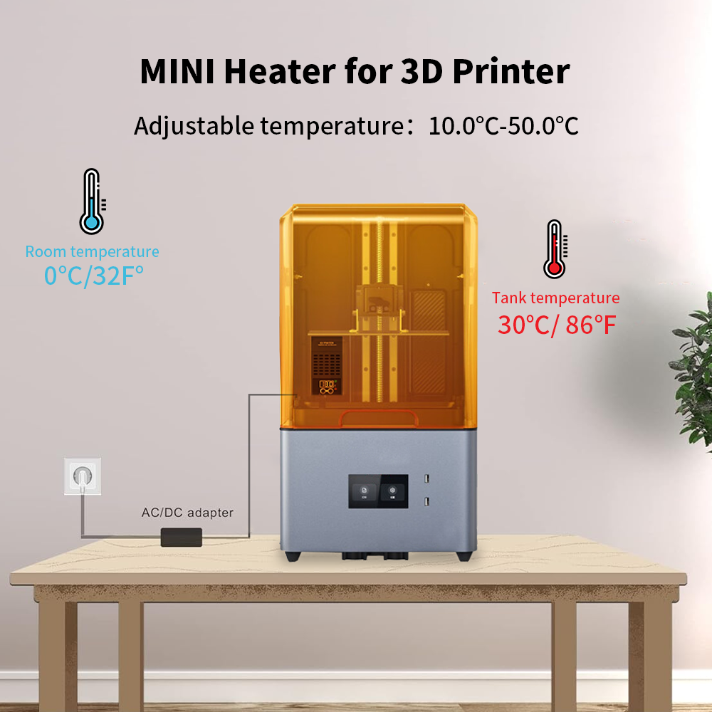 Mini Heater for ELEGOO,ANYCUBI - 3D Printing Elegoo review and price
