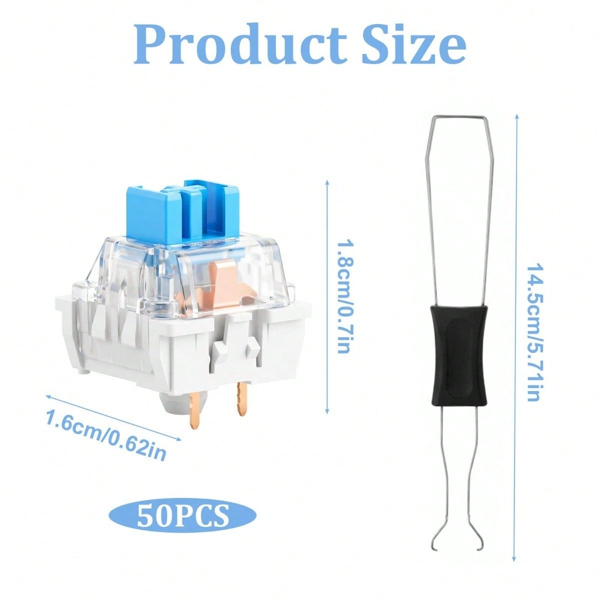Mechanical Keyboard Switches 5 - 3D Print Removal Tool review and price