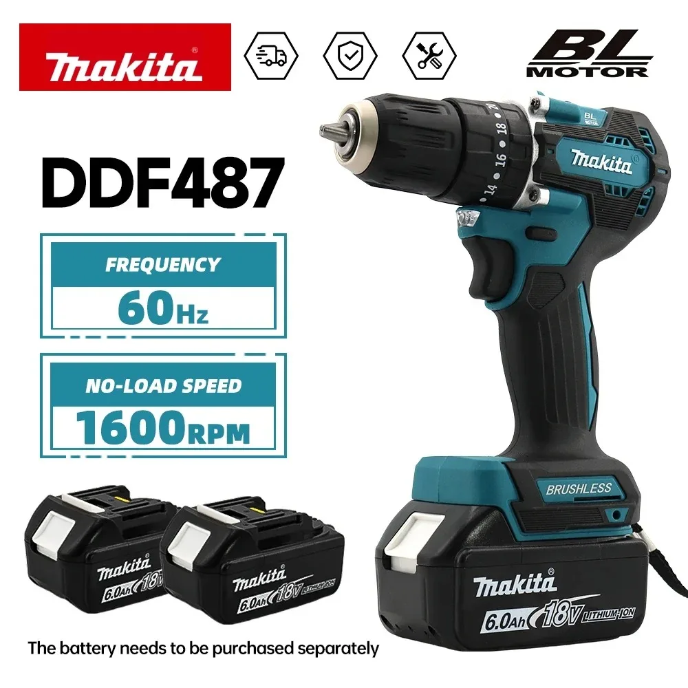 Makita DDF487 18V Brushless Co - Makita Drill Ddf484 review and price
