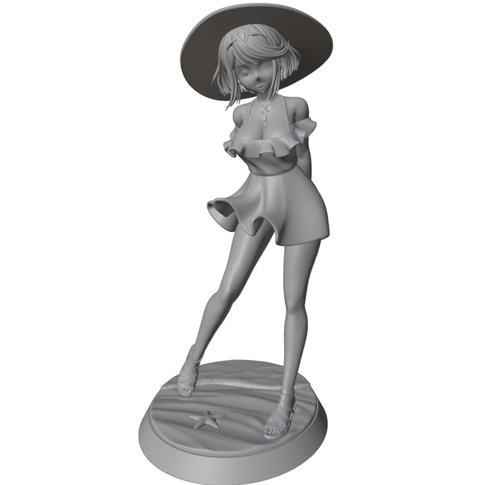 75/100/120/150mm Sexy Girl Res - 3D Printing Article review and price