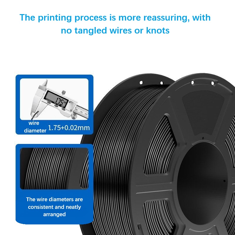 3D PLA Printer Filament Black  - 3D Printing High Temperature Materials review and price