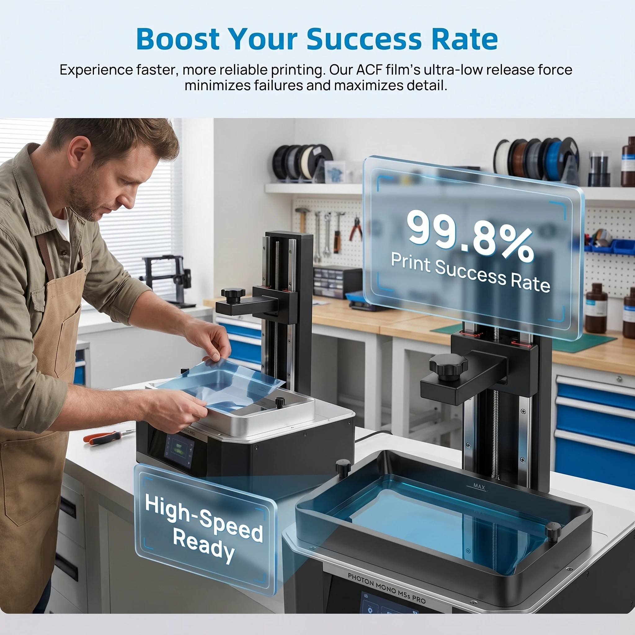 High Speed ACF Release Film Fo - 3D Printing Elegoo review and price
