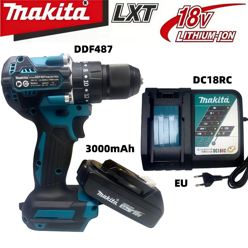 Makita DDF487 10mm Brushless 1 - Makita Drill Ddf484 review and price